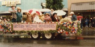 The club’s first appearance in a Grants Pass parade.
